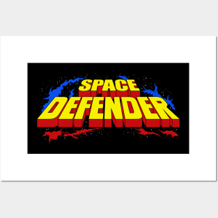 Space Defender Posters and Art